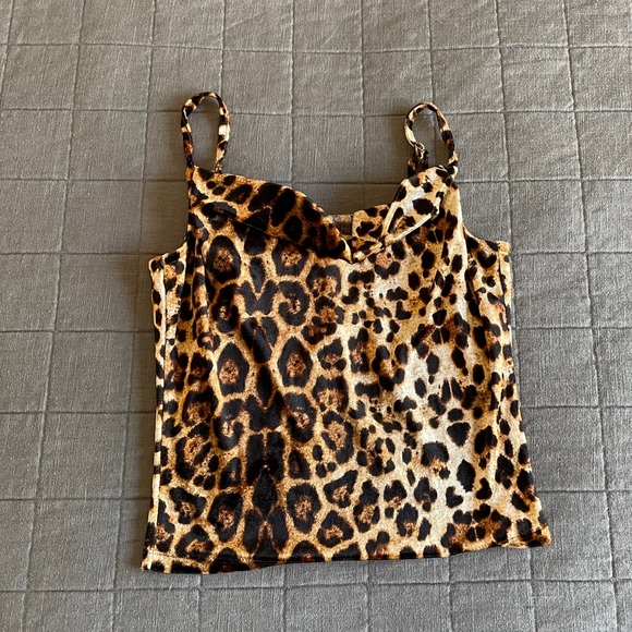 Cheetah print tank top - Picture 2 of 2